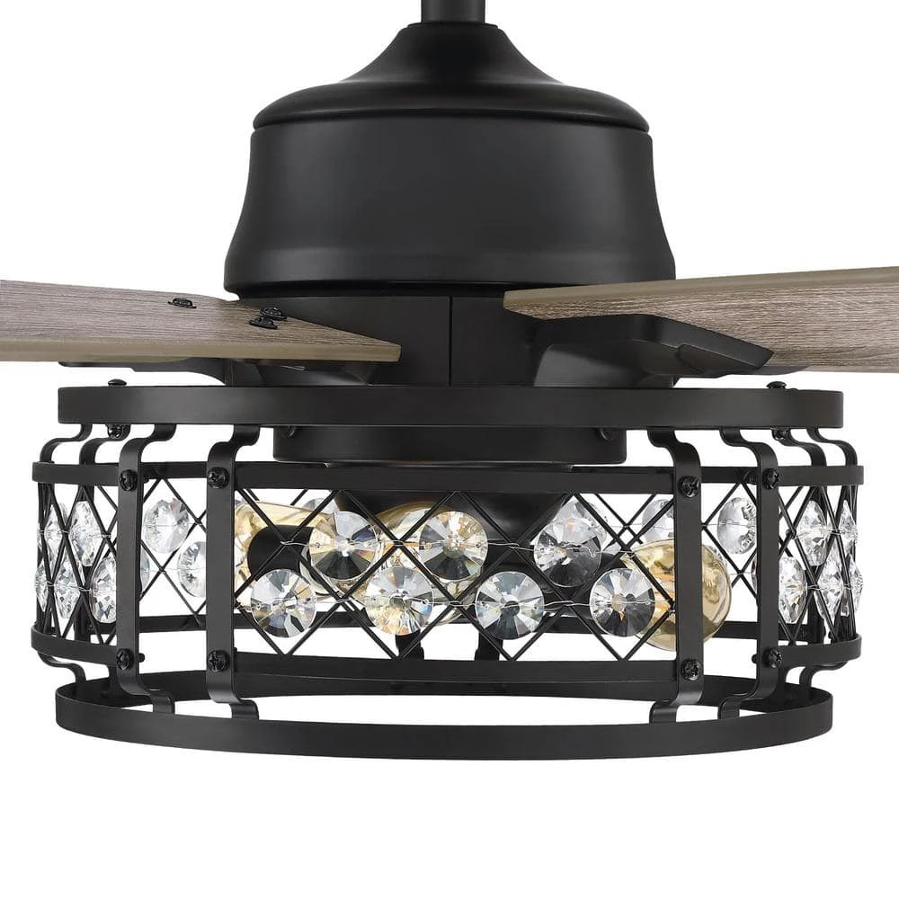 52 in. Indoor Oil Rubbed Bronze Ceiling Fan with Remote Control by matrix decor 11 52 in. Indoor Oil Rubbed Bronze Ceiling Fan with Remote Control by matrix decor - Image 9