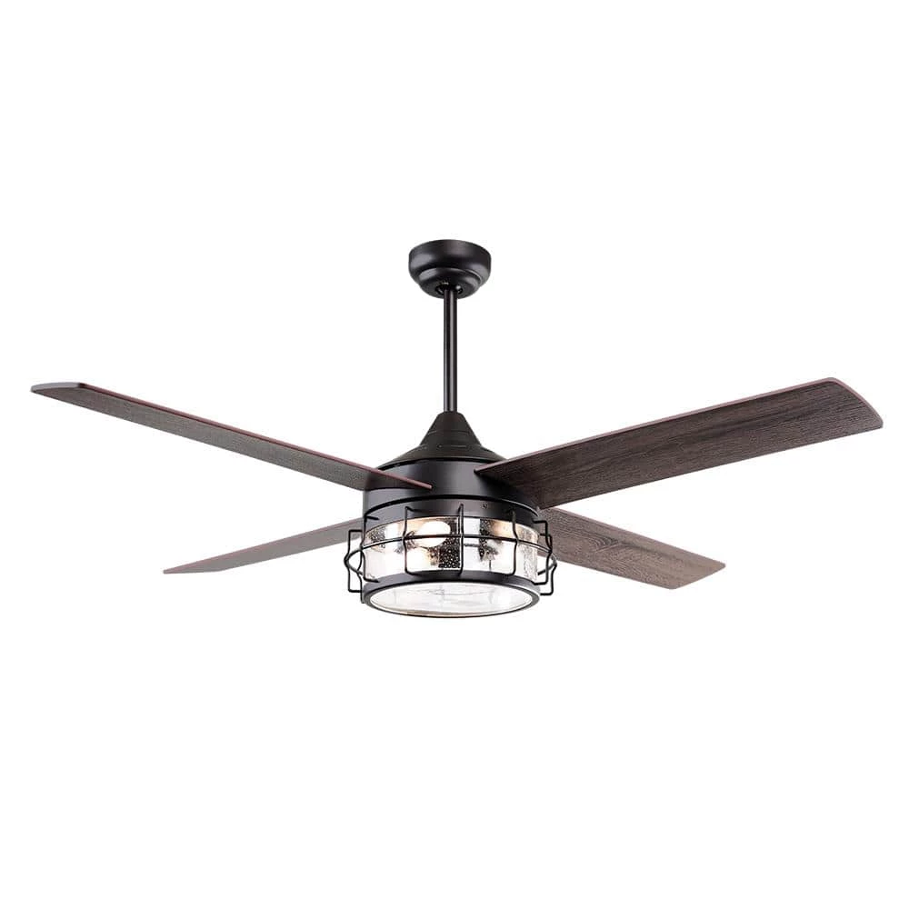 52 in. Oil Rubbed Bronze Downrod Mount Chandelier Ceiling Fan with Light and Remote Control by matrix decor 3 52 in. Oil Rubbed Bronze Downrod Mount Chandelier Ceiling Fan with Light and Remote Control by matrix decor