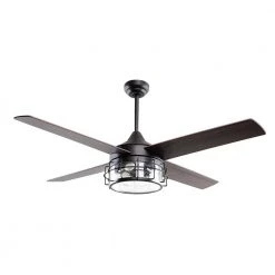 52 in. Oil Rubbed Bronze Downrod Mount Chandelier Ceiling Fan with Light and Remote Control by matrix decor 14 52 in. Oil Rubbed Bronze Downrod Mount Chandelier Ceiling Fan with Light and Remote Control by matrix decor -Heath Zenith Shop oil rubbed bronze matrix decor ceiling fans with lights md f6225orb110v c3 1000