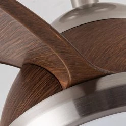 30 in. lntegrated LED Indoor Sand Nickel Ceiling Fan with Remote by matrix decor 16 30 in. lntegrated LED Indoor Sand Nickel Ceiling Fan with Remote by matrix decor -Heath Zenith Shop sand nickel matrix decor ceiling fans with lights md f6336110v 1d 1000