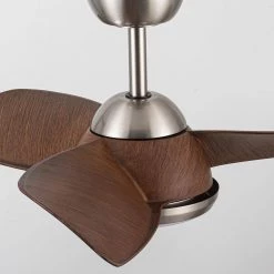 30 in. lntegrated LED Indoor Sand Nickel Ceiling Fan with Remote by matrix decor 25 30 in. lntegrated LED Indoor Sand Nickel Ceiling Fan with Remote by matrix decor -Heath Zenith Shop sand nickel matrix decor ceiling fans with lights md f6336110v 31 1000