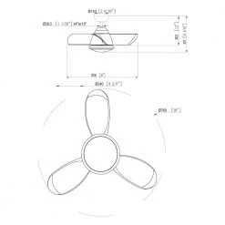 30 in. lntegrated LED Indoor Sand Nickel Ceiling Fan with Remote by matrix decor 19 30 in. lntegrated LED Indoor Sand Nickel Ceiling Fan with Remote by matrix decor -Heath Zenith Shop sand nickel matrix decor ceiling fans with lights md f6336110v 4f 1000