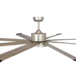 72 in. Indoor Satin Nickel LED Ceiling Fan With Light Kit and Remote Control by matrix decor 17 72 in. Indoor Satin Nickel LED Ceiling Fan With Light Kit and Remote Control by matrix decor -Heath Zenith Shop satin nickel matrix decor ceiling fans with lights md f8220110v 76 1000