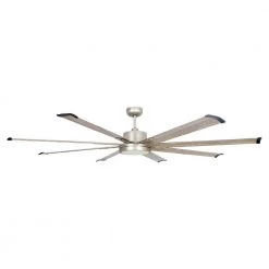 72 in. Indoor Satin Nickel LED Ceiling Fan With Light Kit and Remote Control by matrix decor 12 72 in. Indoor Satin Nickel LED Ceiling Fan With Light Kit and Remote Control by matrix decor -Heath Zenith Shop satin nickel matrix decor ceiling fans with lights md f8220110v c3 1000