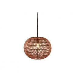 1-Light Sienna Pendant Light with Hemp Rope Shade by 3R Studios -Heath Zenith Shop sienna 3r studios chandeliers df2023 1f 1000