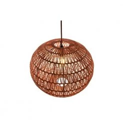 1-Light Sienna Pendant Light with Hemp Rope Shade by 3R Studios -Heath Zenith Shop sienna 3r studios chandeliers df2023 44 1000