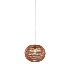1-Light Sienna Pendant Light with Hemp Rope Shade by 3R Studios -Heath Zenith Shop sienna 3r studios chandeliers df2023 fa 1000