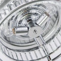 36 in. Indoor Silver Retractable Blades Ceiling Fan with Remote control by matrix decor -Heath Zenith Shop silver matrix decor ceiling fans with lights md bbwy2021005 66 1000