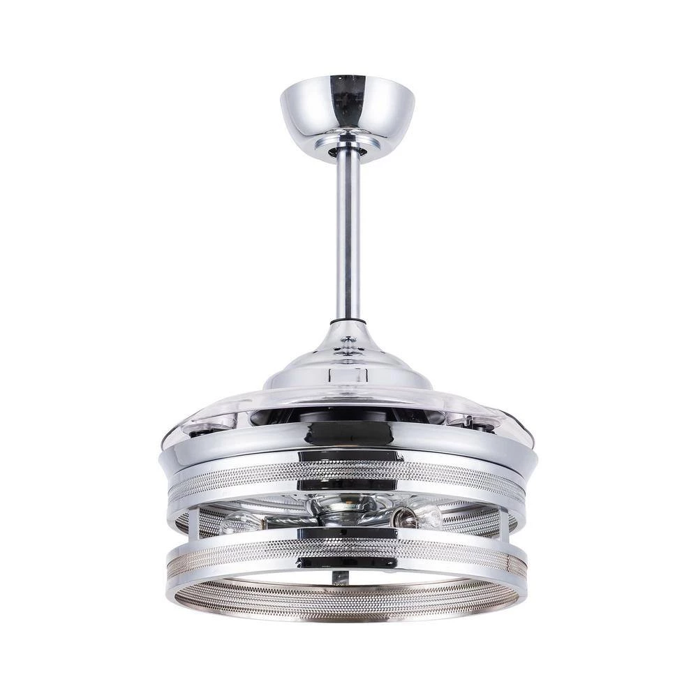 36 in. Indoor Silver Retractable Blades Ceiling Fan with Remote Control by matrix decor 9 36 in. Indoor Silver Retractable Blades Ceiling Fan with Remote Control by matrix decor - Image 7