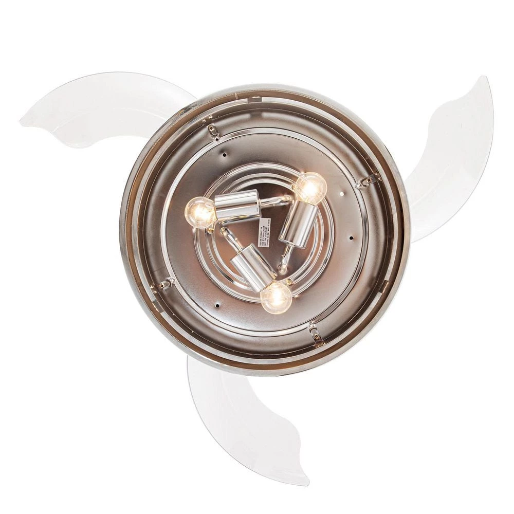 36 in. Indoor Silver Retractable Blades Ceiling Fan with Remote Control by matrix decor 11 36 in. Indoor Silver Retractable Blades Ceiling Fan with Remote Control by matrix decor - Image 9