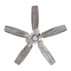 52 in. Indoor Silver Flushed Mounted Ceiling Fan with Light and Remote Control by matrix decor -Heath Zenith Shop silver matrix decor ceiling fans with lights md f6291110v fa 1000