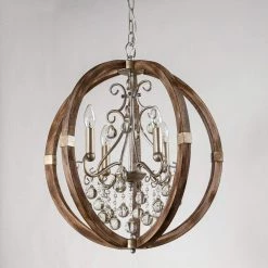 21.65 in. 4-Light Silver Chandelier by matrix decor 19 21.65 in. 4-Light Silver Chandelier by matrix decor -Heath Zenith Shop silver matrix decor chandeliers md bb8816 4110v 44 1000