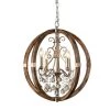 21.65 in. 4-Light Silver Chandelier by matrix decor -Heath Zenith Shop silver matrix decor chandeliers md bb8816 4110v 64 1000
