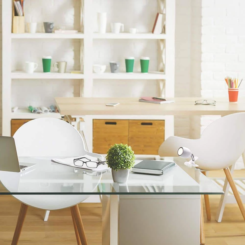 5 in. Joe 2W White LED Mini Clamp Lamp For Reading Spotlight Perfect For The Office, Study & Bedroom by Newhouse Lighting 6 5 in. Joe 2W White LED Mini Clamp Lamp For Reading Spotlight Perfect For The Office, Study & Bedroom by Newhouse Lighting - Image 4