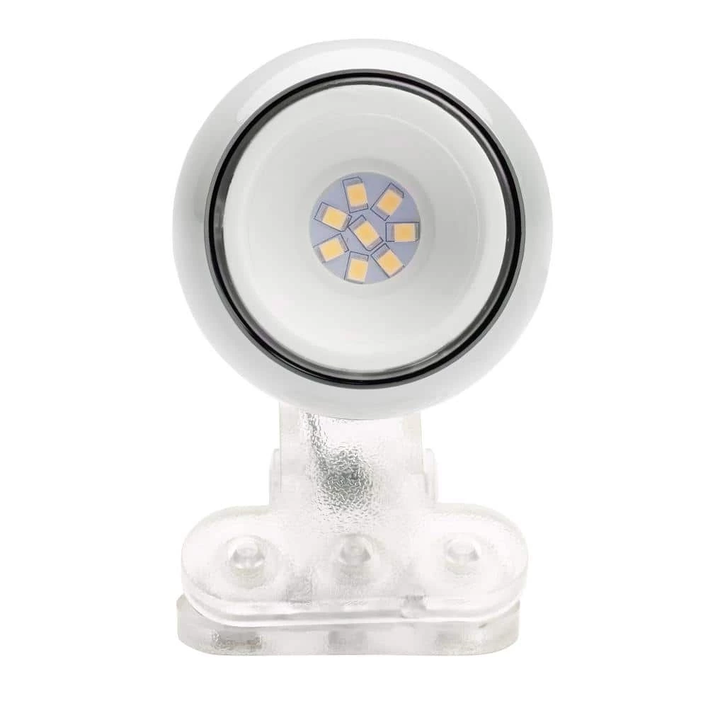 5 in. Joe 2W White LED Mini Clamp Lamp For Reading Spotlight Perfect For The Office, Study & Bedroom by Newhouse Lighting 4 5 in. Joe 2W White LED Mini Clamp Lamp For Reading Spotlight Perfect For The Office, Study & Bedroom by Newhouse Lighting - Image 2