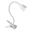 22 in. Olivia Clip Light for Desk, Gooseneck Clamp LED Reading Light, Flexible and Dimmable, White by Newhouse Lighting 1 22 in. Olivia Clip Light for Desk, Gooseneck Clamp LED Reading Light, Flexible and Dimmable, White by Newhouse Lighting -Heath Zenith Shop white newhouse lighting desk lamps nhclp ol wh 64 1000