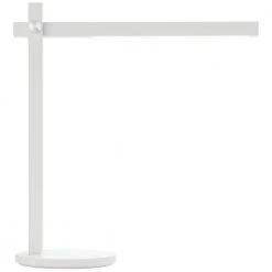 Adonis 17 in. White LED Dimmable Desk Lamp with Wireless Charger and Color Temperature Light Control by Newhouse Lighting