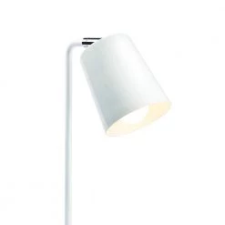 14 .5 in. White Contemporary Desk Lamp with LED Bulb Included by Newhouse Lighting -Heath Zenith Shop white newhouse lighting desk lamps nhdk os wh c3 1000