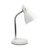 13 in. Oxford Classic White Desk Lamp with A15 LED Light Bulb Included, Reading Light for Home Nightstand, Warm White by Newhouse Lighting 2 13 in. Oxford Classic White Desk Lamp with A15 LED Light Bulb Included, Reading Light for Home Nightstand, Warm White by Newhouse Lighting -Heath Zenith Shop white newhouse lighting desk lamps nhdk ox wh 64 1000