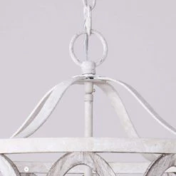 4-Light Wood Vintage Candle Chandelier by matrix decor -Heath Zenith Shop wood matrix decor chandeliers md bb8804 4110v 1f 1000